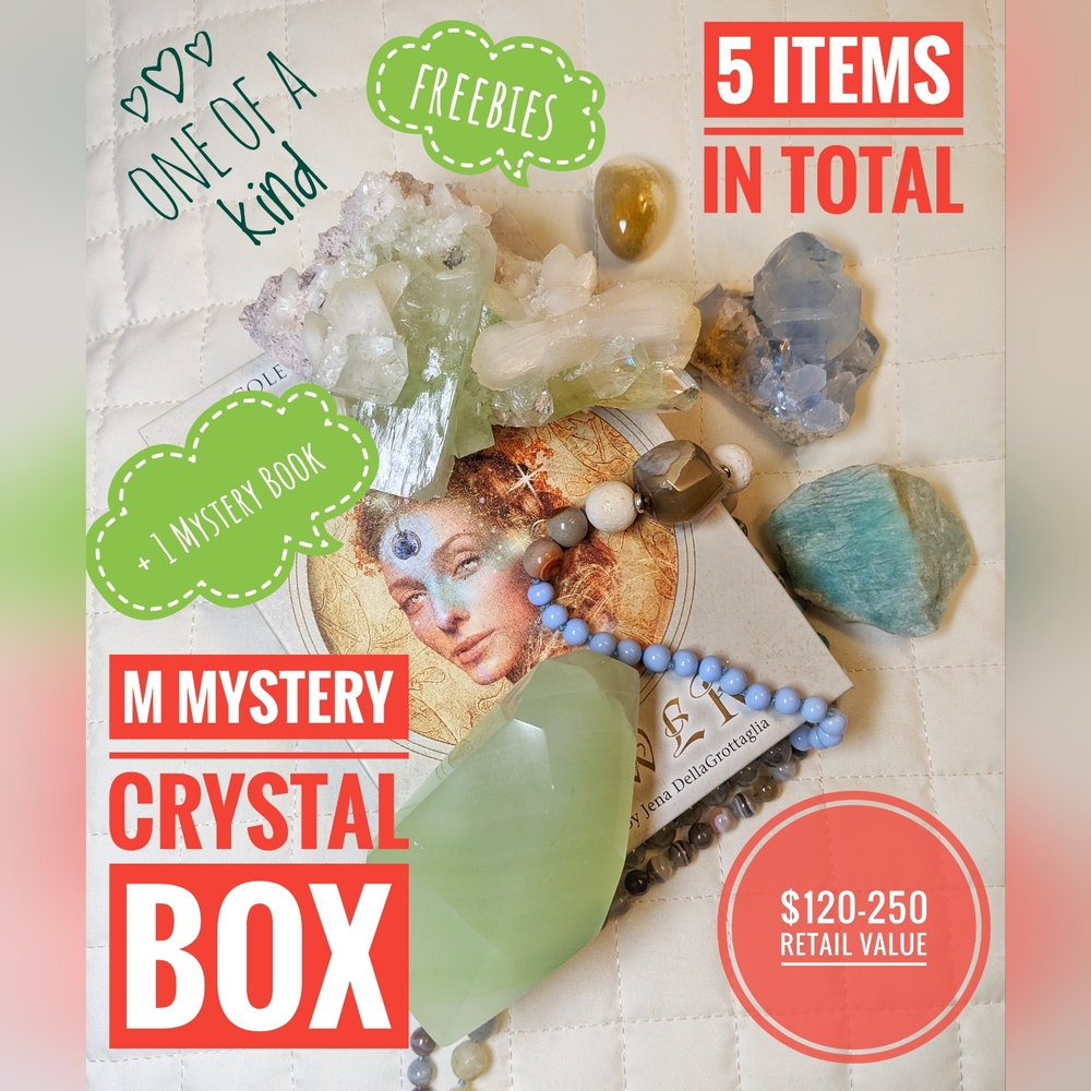 M MYSTERY CRYSTAL BOX ($120-250 retail value)